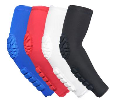 China Professional Adult Elbow Knee Support Arm Sleeves Elbow Pad Sleeves For Basketball Training for sale