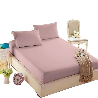 China Anti-pilling Solid Color Microfiber Sheet Sets For Home Bedding Sets for sale