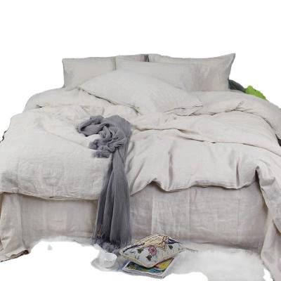 China Single French Linen Duvet Cover Set Bedding Set for sale