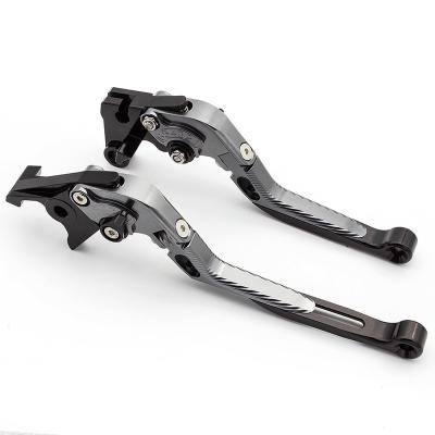 China 3D Spare Parts Aluminum Folding Motorcycles Extendable Clutch Lever Motorcycle Brakes for sale