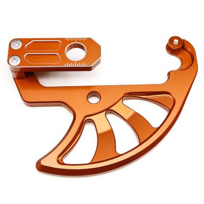 China Aluminum Motorcycle Rear Brake Disc Rotor Guard Brake Disc Cover Protector for sale