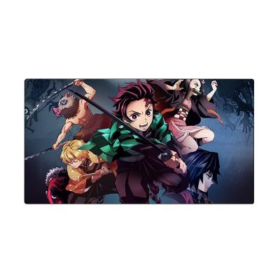 China Custom 3D Gaming Mouse Pad Radiation Protection Anime Computer Cartoon Oversized Mouse Pad Custom Demon Slayer: Kimetsu No Yaiba Keyboard Pad for sale