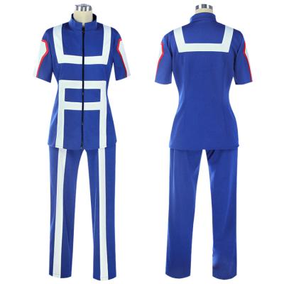 China Polyester My Hero Academia Bakugou Katsuki Iida Tenya Tod Bakugou Katsuki Iida Tenya Todoroki Shouto College Gymnastics Cosplay Costume for sale