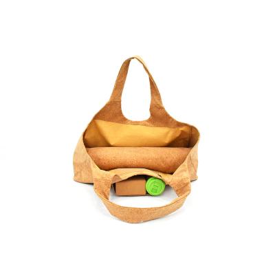 China Wholesale Low Carbon Cork Yoga Bag environmental protection and ecology beautiful and convenient new design for sale