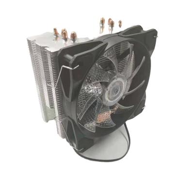 China Amd& Intel CPU Sale 4 Series Copper Heat Pipes CPU Heatsink 120mm CPU Fan RGB Hot Air Cooler For Intel Servers SERIES AMD INTEL for sale