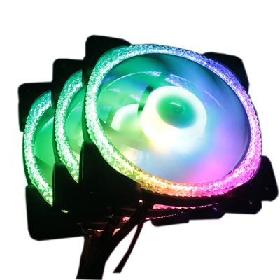 China Cooler High Qualyty Color LED Computer CPU Fan RGB Computer Case Cooler CPU Fan For Game for sale