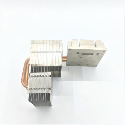 China High Efficient OEM Multi-shape 2 Heat Pipe Heatsink For Led Lighting for sale