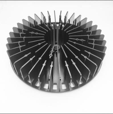 China Stage Ceiling Light Bulb Heat Dissipation Heatsink CNC CNC Machining Cold Forged Grow Light Radiator for sale