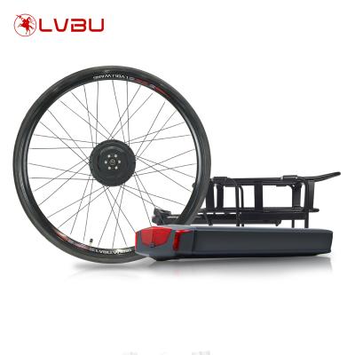 China Lvbu BZ60D 48v 500w Rear Wheel Hub Motor Full Cycle Electric Conversion Kits With Battery Controller 16-29 Inch (700C) for sale