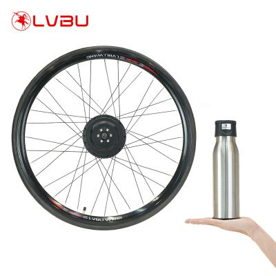 China New design Lvbu 36v 250w electric bicycle motor for 16-29 inch ebike conversion kit with water bottle battery 16-29 inch (700C) for sale