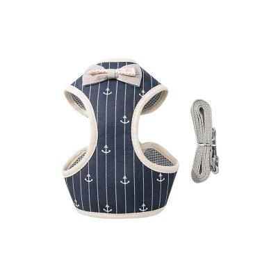 China Sustainable Cat Vest Type Cat Walking Chain To Prevent Interrupting And Escape Chest Strap And Dog Rope for sale