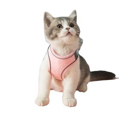 China Sustainable Reflective Adjustable Soft Padded Pet Vest Service Dog Harness With Easy Control Handle for sale