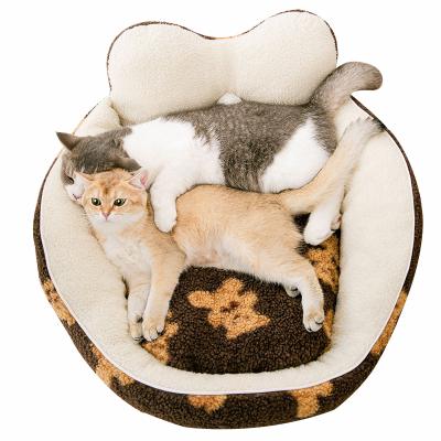 China Warm cat's breathable nest in the winter sofa nest four open carpet general autumn seasons cat pet products for sale