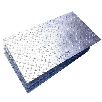 China 1.8mm2mm Hot Rolled Galvanized Pattern Plate Ideal for Container Plate and Ship Plate for sale