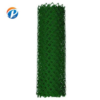 China Easily Assembled Galvanized And PVC Black Used Link Fences Coated Panels Fancing Chain Of Supplies And Accessories For Sale for sale