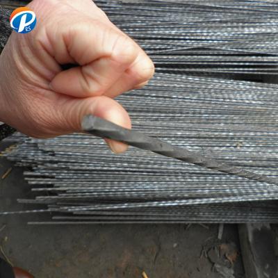 China Steel Grating Twisted Square Bar Flat Iron Grate Construction And Fence for sale