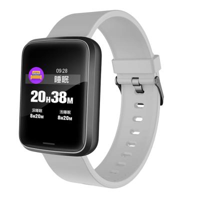 China H19 ejercicio elegante de la detección de los instrumentos de la temperatura de la pulsera del silicón del OEM RFID del reloj ECG Ring Amazfit Gts Watch IP68 en venta