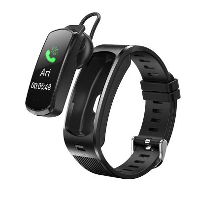 China perseguidor 90MAH do sono da chamada da resposta de Rate Monitor Smart Watch Waterproof Ip67 do coração 0.96inch à venda