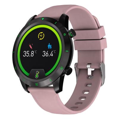 China 1.28inch em volta do coração Rate And Temperature Detection de Smartwatch da forma à venda