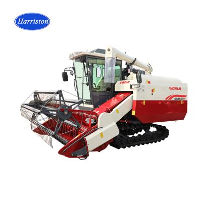 China Stronger Rubber Rice Ruilong Series 102HP 4ZL-6.0P Track Harvester Machine for sale