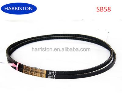 China Harvesters Bando SB58 V Belt For Kubota Harvester Use for sale