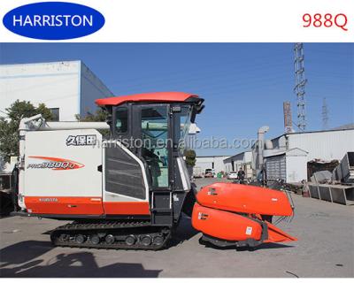 China Rice 988Q Kubota Rice Combine Harvester Machine for sale