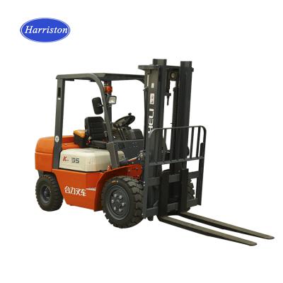 China Farms Heli CPCD-35 Machinery 4 Wheel Drive 2t Forklift for sale