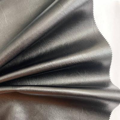 China Waterproof PU Synthetic Leather Faux Leather Leather For Garment for sale