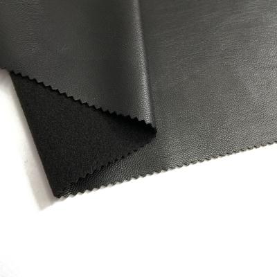 China Waterproof Customized PU Leather Fabric For Garment for sale