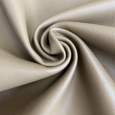 China Waterproof Eco-friendly Synthetic PU Faux Skin Leather Fabric For Garment for sale