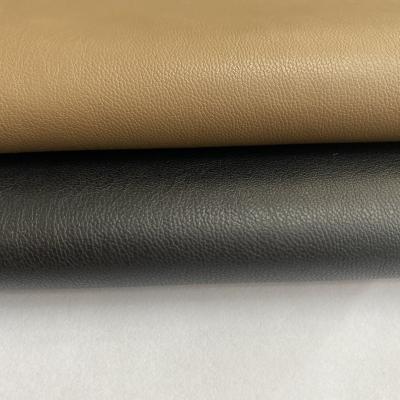 China Eco Friendly Wholesale Eco Friendly PU Leather Synthetic Faux Peel Leather Fabric For Waterborne Garment Leather for sale