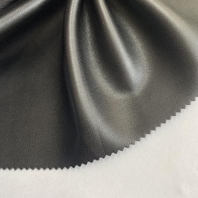 China Garment Waterproof Faux Leather Fabric PU Leather Fabric For Clothing for sale