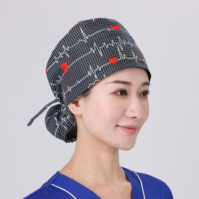 China Hospital doctor cotton cap work caps for sale