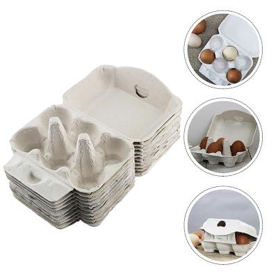 China 20pcs Paper Pulp Storage Trays Moisture Proof Storage Cases Boxes Cartons Food Store For Home for sale