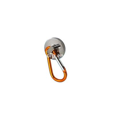 China Super-Strong Jewelery Magnet Neodymium Magnet Holds 40 Pounds, Carabiner Snap Hook and Split Ring for sale