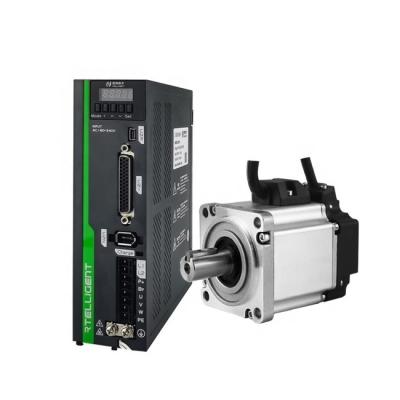 China Industrial Control 200W 400W Frame Size AC Motor 60mm 220V 400w AC Servo Motor for sale