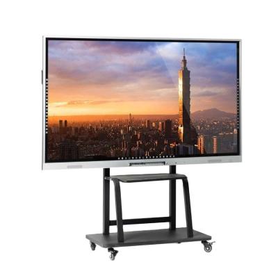 China Conference And School Teaching 55 65 All 75 Inch Meeting On A White Digital Board Interactive Flat Panel With PC for sale