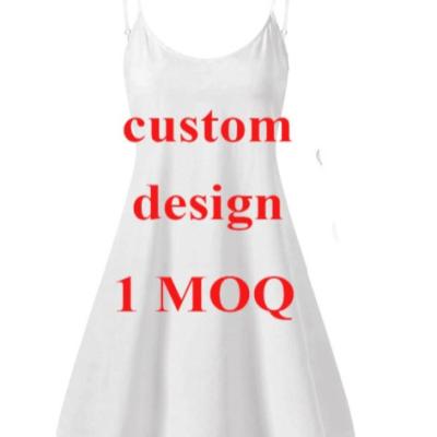 China Anti-Static Women Sexy Casual Dresses Elegant Tahiti Polynesian Tribal Flower Special Pattern Spaghetti Strap Midi Swing Dress Sundress for sale