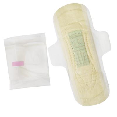 China Private Label Cotton Eco Breathable Feminine Organic Bamboo Disposable Sanitary Napkins Elderly Menstrual Pads for sale