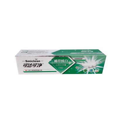 China High Quality Customizable Mint Toothpaste 120g Cheap Toothpaste Improve Gum Problem for sale