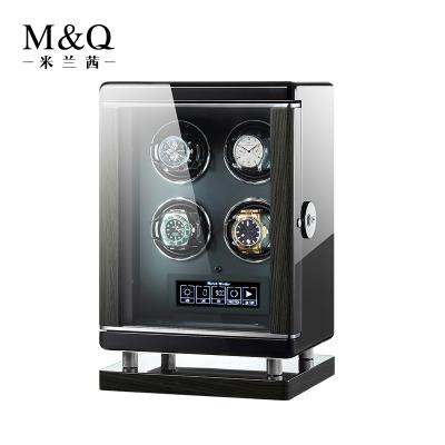 China High Security And Luxury Hot Sale Factory Custom Logo Watch Winder 4 Watch Winder For Automatic Watch for sale