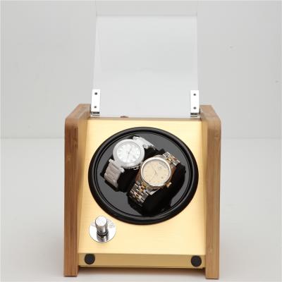 China Melancy Oak Wooden Winder Shaker Watch Box Watch Winder Automatic Rotation Wood for sale