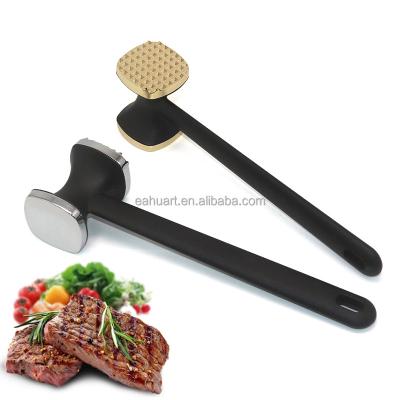 China Sustainable Unique Multifunctional Bear Meat Claws Dispenser Food Fork With Wooden Handle Stainless Steel BBQ Meat Cutter For Turkey Chicken for sale