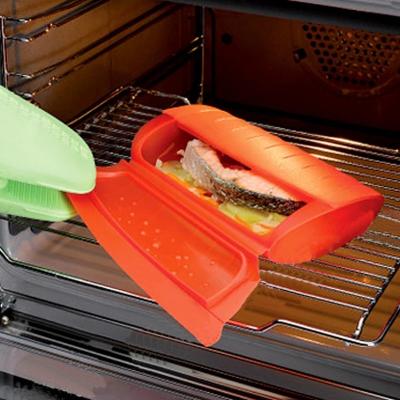 China Lid Plate Silicone Microwave Dish Cover Splash Guard Microwave Viable Heat Resistant Folding Cover for sale