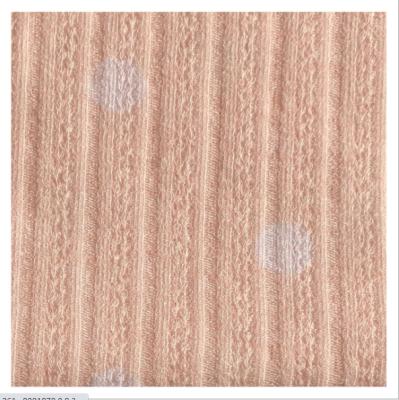 China Wicking Boutique Various Fabric Rib Pit Strip Series Jacquard Patterns Breathable Knitted Fabric for sale