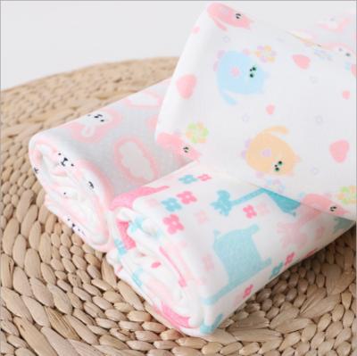 China Wicking fabric luxury velvet flannel printing children's underwear home service fabric for sale