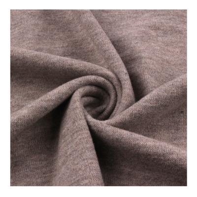 China Wicking good quality woolen double-sided cashmere fabric solid color flannel thermal fabric for winter for sale