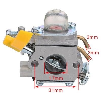 China Trimmer Carburetor For Homelite Ryobi Poulan Craftsman 30CC 26CC Trimmer Fan ZAMA C1U-H60 Carburetor Replace 308054013 308054012 308054004 for sale