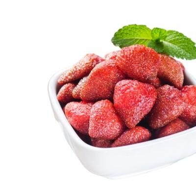 China Natural Organic Strawberries Chop Dried Packed Maker Cheap Price Freeze Dried Strawberry for sale