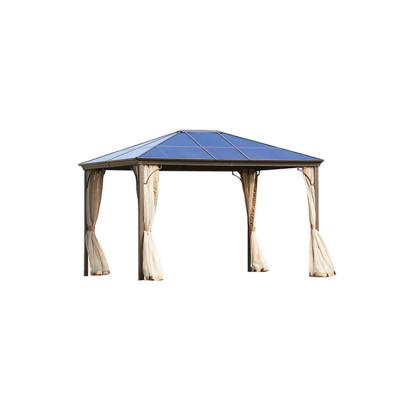 China Modern Cabana Outdoor Garden Beach Umbrella Wooden Shade Canopy for sale